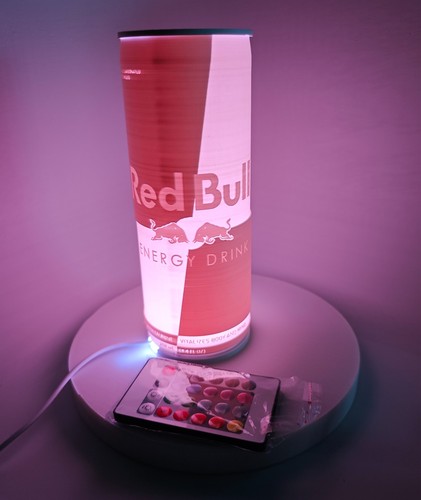 Red bull led lampe - led,