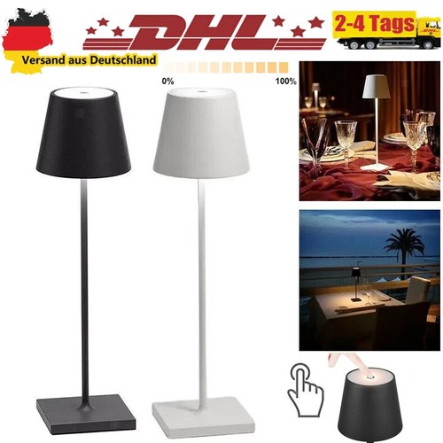 Dimmbar led akku tischleuchte - dimmbar,