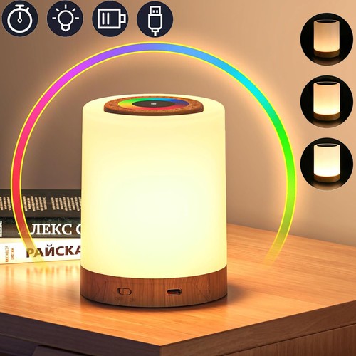 Nachttischlampe touch dimmbar - nachttischlampe,