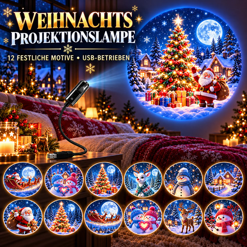 Weihnachtsprojektor motive - 12,