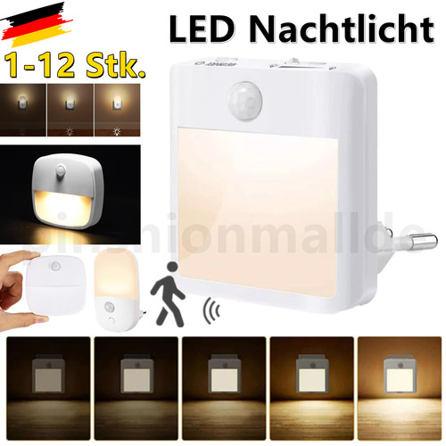 12stk led nachtlicht mit - nachtlicht,